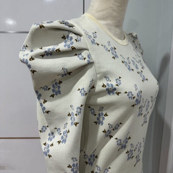 Zara Puff Sleeve Sweater, Size M - Picture 6 of 14